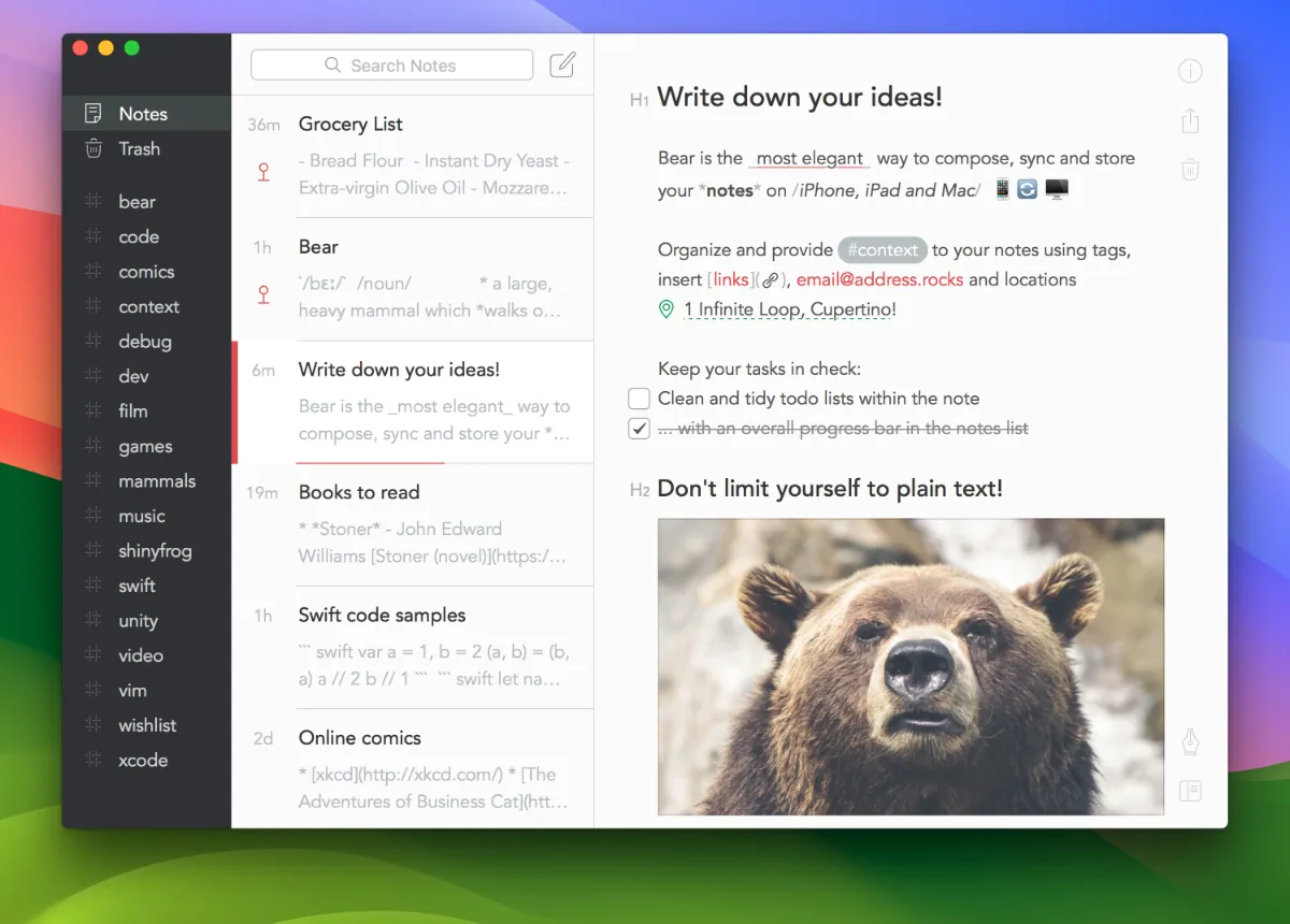 맥용 무료 노트 & 메모 앱 추천_01